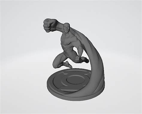 Modelo 3d De Green Lantern Listo Para Imprimir Stl