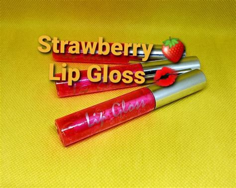 Lip Gloss Strawberry Teejaysbargainshop Lip Gloss Lips Strawberry