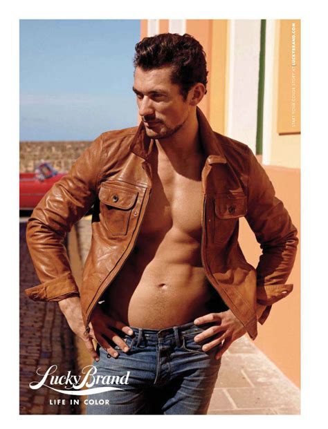 David Gandy And Missy Rayder For Lucky Brand Spring Summer 2012