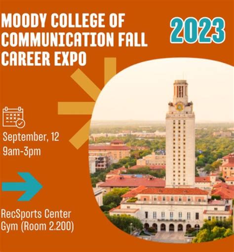 It’s here! The Moody College of Communication’s Fall 2023 Career Expo ...