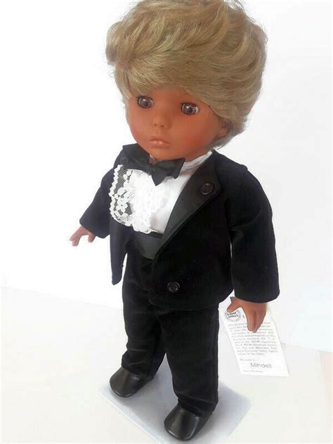 Collectible Doll . Lissi Batz Mihaell 20 " Doll Boy Vinyl . Made in ...