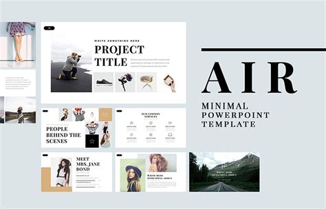 The best free minimalist Powerpoint templates