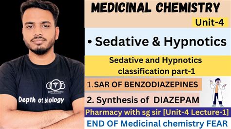 Sedatives And Hypnotics Benzodiazepines SAR Of Benzodiazepines