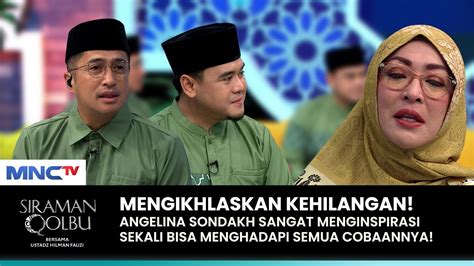 ANGELINA SONDAKH MENANGIS Semua Hilang Sampai Kehormatan SIRAMAN