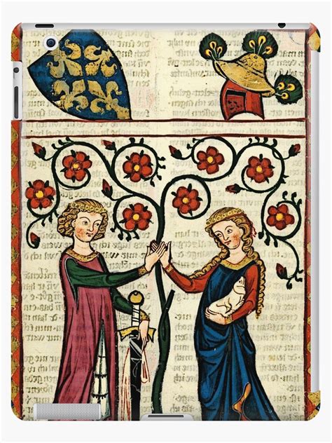 iPad Hülle Skin for Sale mit Codex Manesse Bernger von Horheim von