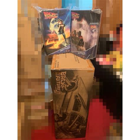 Hot toys回到未來 馬蒂 博士 時光車 全新未拆 蝦皮購物