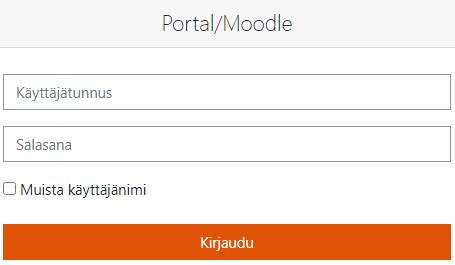 MOODLE VAMK — INPUT | Vaasan ammattikorkeakoulu