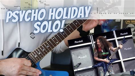 Pantera Psycho Holiday Solo With Guitar Tabs Dimebag Darrell