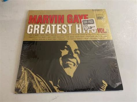 Marvin Gaye Greatest Hits Vol 2 Vinyl Lp Record Album Tamla Records Ts