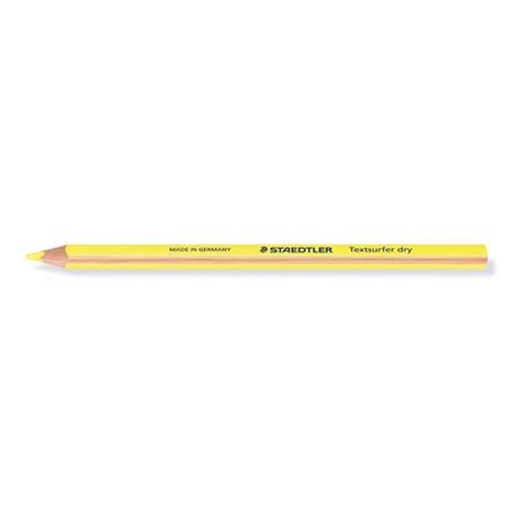 Bo Te Crayons Surligneurs Secs Fluo Staedtler Jaune Crayon De