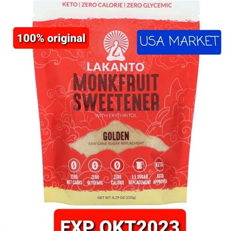 Jual Bahan Kue Lakanto Monkfruit Monk Fruit Sweetener Erythritol