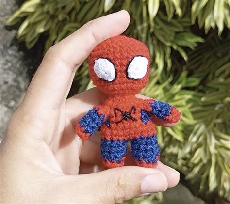 Amigurumi Spiderman Crochet Free Pattern Always Free Amigurumi