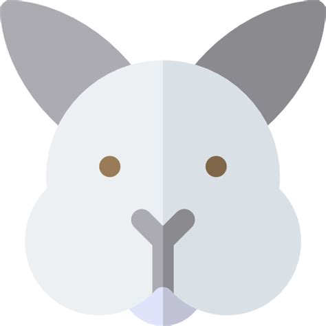 Rabbit Basic Rounded Flat icon