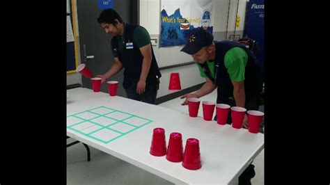 Flip Cup Tic Tac Toe Youtube