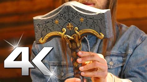 God of War Ragnarök MJÖLNIR REPLICA Unboxing du Collector Version