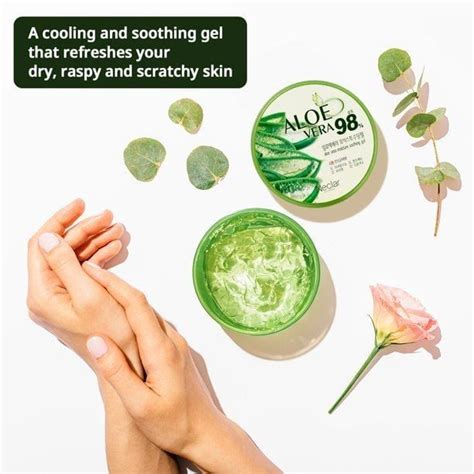 Gel lô hội nha đam Aloe Vera 92 Soothing Gel Nature Republic Din House