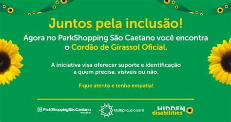 Dicas E Novidades Parkshopping S O Caetano Cord O De Girassol