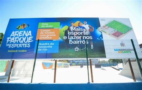 S O Bernardo Entrega Arena Parque De Esportes No Parqu Abc Do Abc