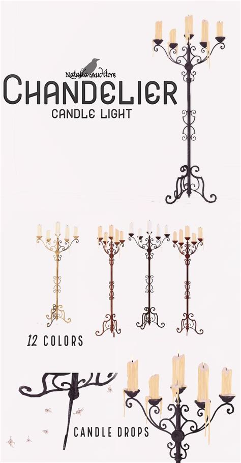 Chandelier Floor Natalia Auditore Sims Cc M Bel Sims Sims