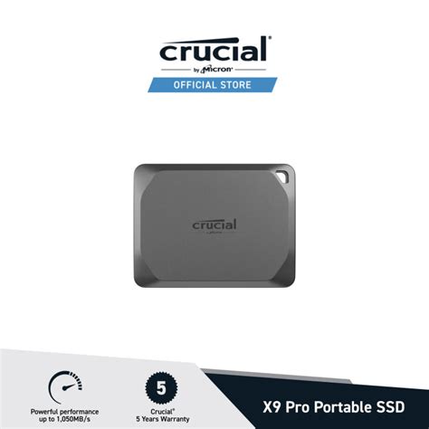 Crucial X9 Pro Portable SSD 1TB 2TB 4TB Lazada