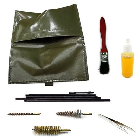 Full Set Rifle Cleaning Kit Soldiertalk Military Products Outdoor