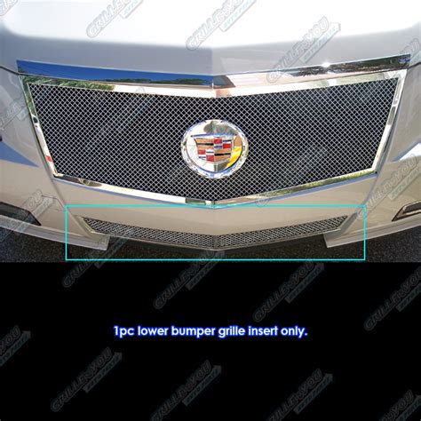 Fits 2008 2013 Cadillac CTS Bumper Stainless Steel Mesh Grille Grill