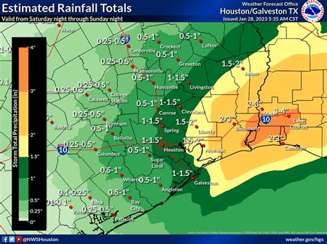 Heavy Rainfall And Thunderstorms Are Expected In Housto Through Sunday