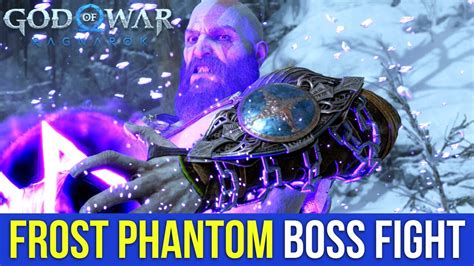 GOD OF WAR RAGNAROK Walkthrough Gameplay Frost Phantom Boss Fight