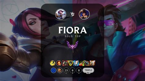 Fiora Top Vs Garen Euw Master Patch Youtube