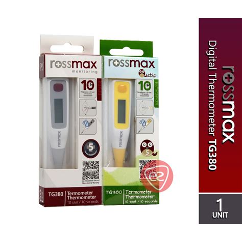 Rossmax Flexible Digital Thermometer Tg Tg Qutie Year