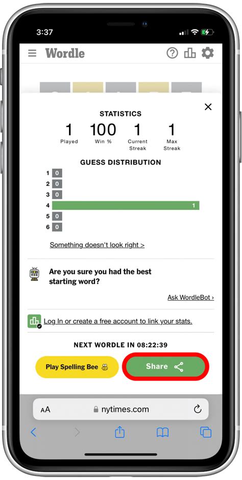 How To Share Wordle Results From Your Iphone And Ipad 2023