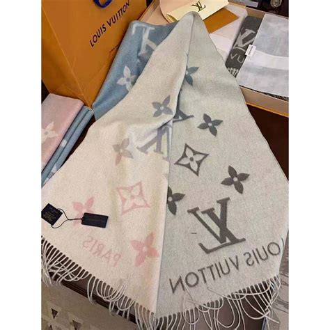 Louis Vuitton Monogram Cashmere Scarf Semashow