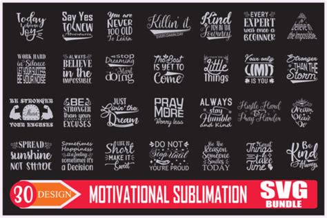 Otivational Sublimation Svg Designs Bund Graphic By The Crafty Pie