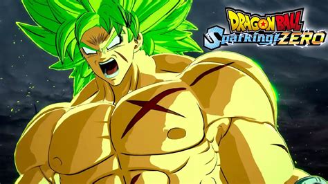 Dragon Ball Sparking Zero New Broly Super Saiyan Full Power And Super