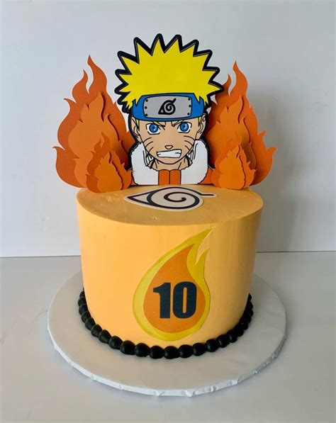 Naruto Cake Topper Anime Birthday Celebrate Birthday Boy | Etsy