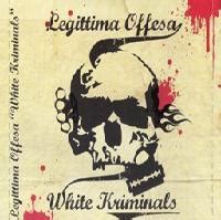 Legittima Offesa White Kriminals Compact Disc Tinnitus Records