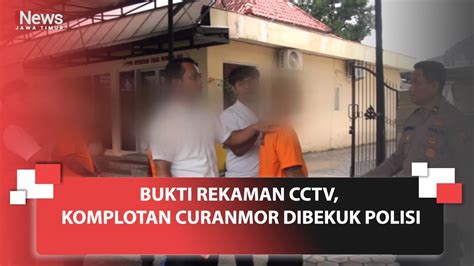 Bukti Rekaman Cctv Komplotan Curanmor Dibekuk Polisi Youtube