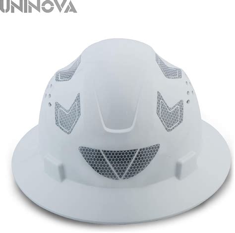 Full Brim Hard Hat Hardhats Men Ansi Approved Osha Cascos De Construccion Vented Ebay