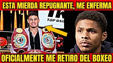 Shakur Stevenson Anuncia Retiro Del Boxeo En Protesta A Oportunidad Que