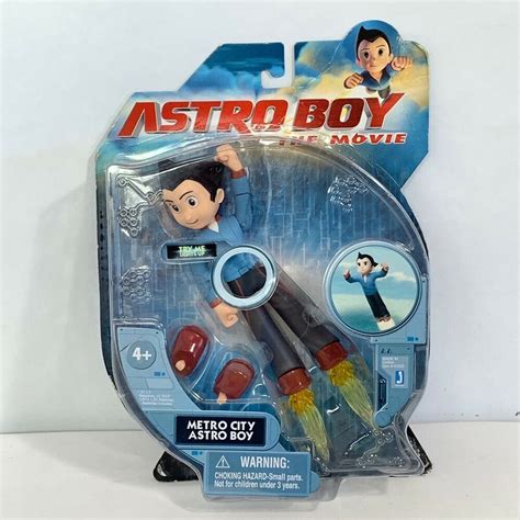 2009 Metro City Astro Boy The Movie Action Figure By Jazwares Niob