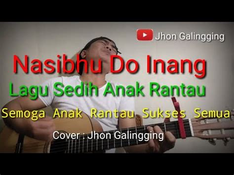 Lagu Batak Sedih Nasib Hu Do Inang Lagubatak Bataktoba Youtube