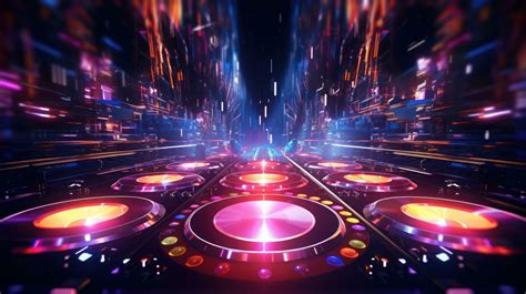 AI Generated Electronic Dance Music EDM Background Electro Sound