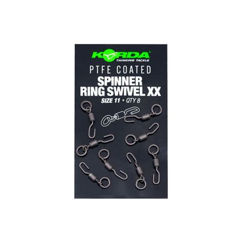 Korda Ptfe Coated Spinner Ring Swivel Xx Fauna Hengelsport