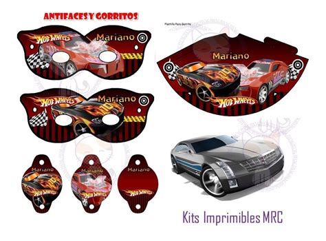 Kit Imprimible Hot Wheels Cotill N Para Cumplea Os X En Mercado Libre