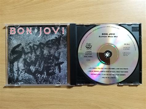 Bon Jovi - Slippery When Wet CD Photo | Metal Kingdom