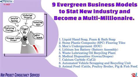 9 Evergreen Business Models To Stat New Industry And Become A Multi Millionaire Niir Project