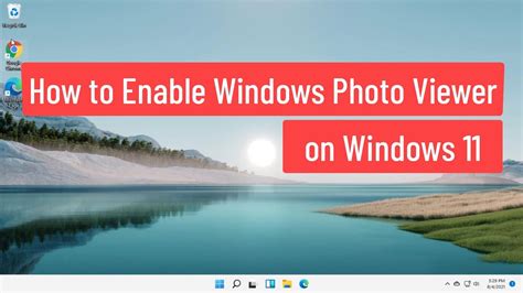 How To Get Back And Enable Old Windows Photo Viewer On Windows Youtube