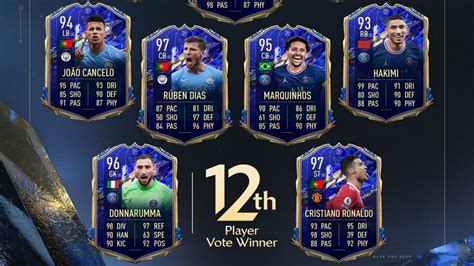 Fifa 22 Ultimate Team Cristiano Ronaldo 12th Man On Toty