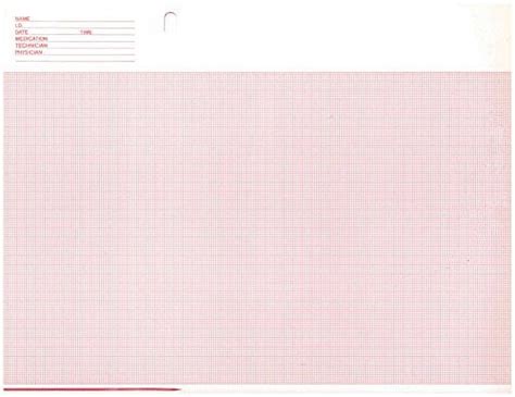 Ecg Paper For Quinton Q Mm X Mm Chart Paper Walmart