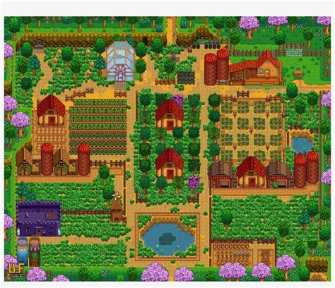 Stardew Valley River Farm Layout Ideas | See More...